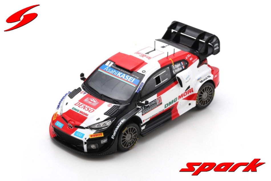 Modely aut a motorek model 1/43 Toyota Yaris WRC Rally Monte Carlo 2022 S. Ogier