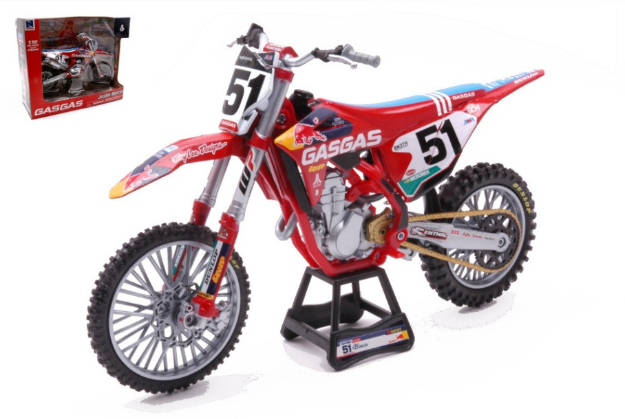 Model motocyklu GASGAS MC 450 F J. Barcia 1:12 - Modely aut a&nbsp;motorek