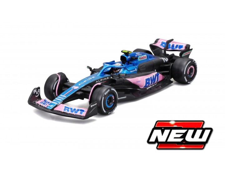 Model Alpine F1 A523 BBurago #10 Pierre Gasly 2023 1:43 Signature - Modely aut a&nbsp;motorek
