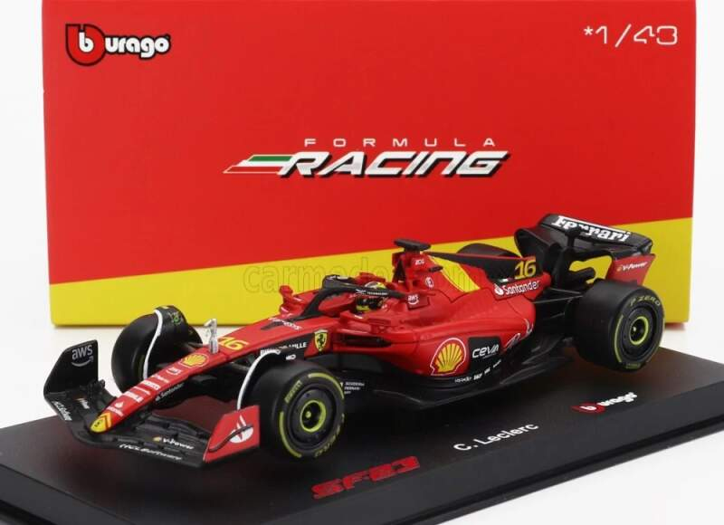 Modely aut a&nbsp;motorek model 1/43 Scuderia Ferrari SF-23 Leclerc #16 Monza 2023 Signature - Modely aut a&nbsp;motorek