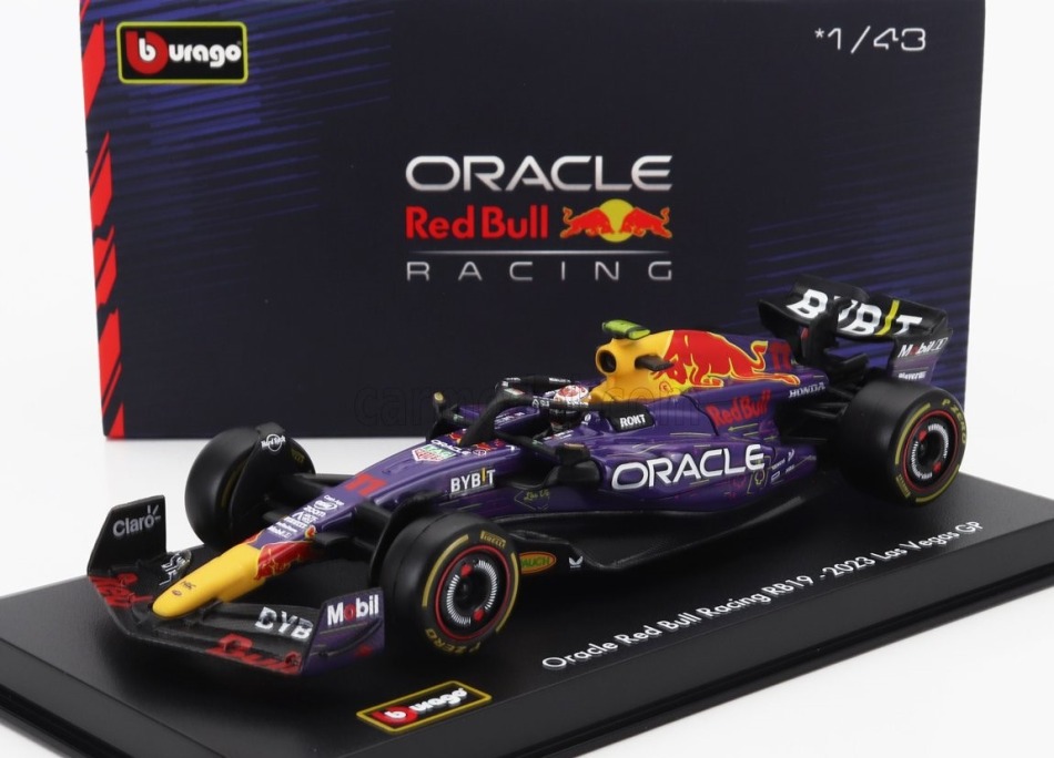 Modely aut a motorek model 1/43 Red Bull F1 RB19 Sergio Perez #11 2023 Signature SE Las Vegas GP