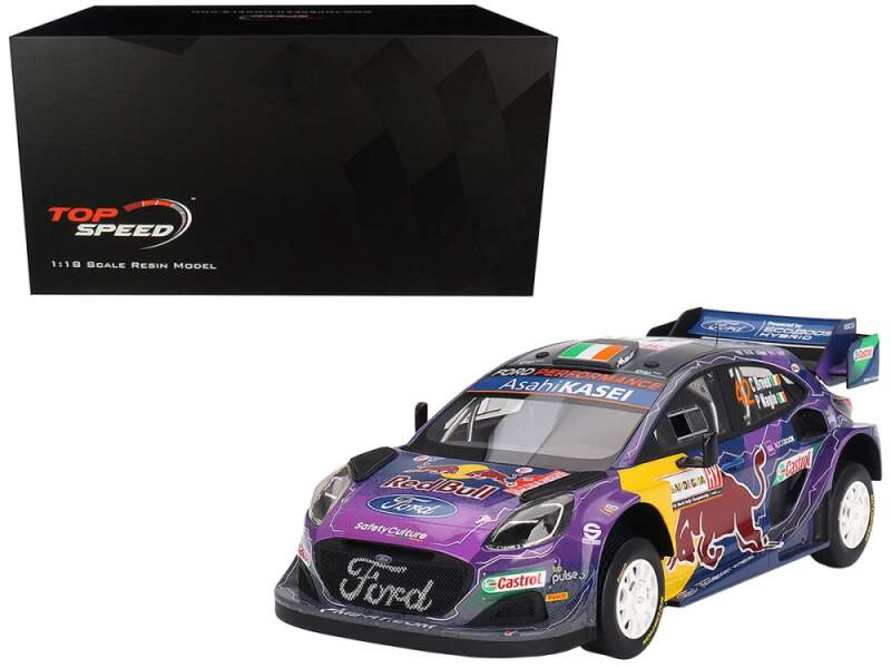 Modely aut a&nbsp;motorek model 1/18 TSM Ford Puma WRC Craig Breen 2022 - Modely aut a&nbsp;motorek