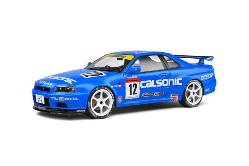 Modely aut a&nbsp;motorek model 1/18 Nissan GT-R R34 Calsonic 2000 - Modely aut a&nbsp;motorek