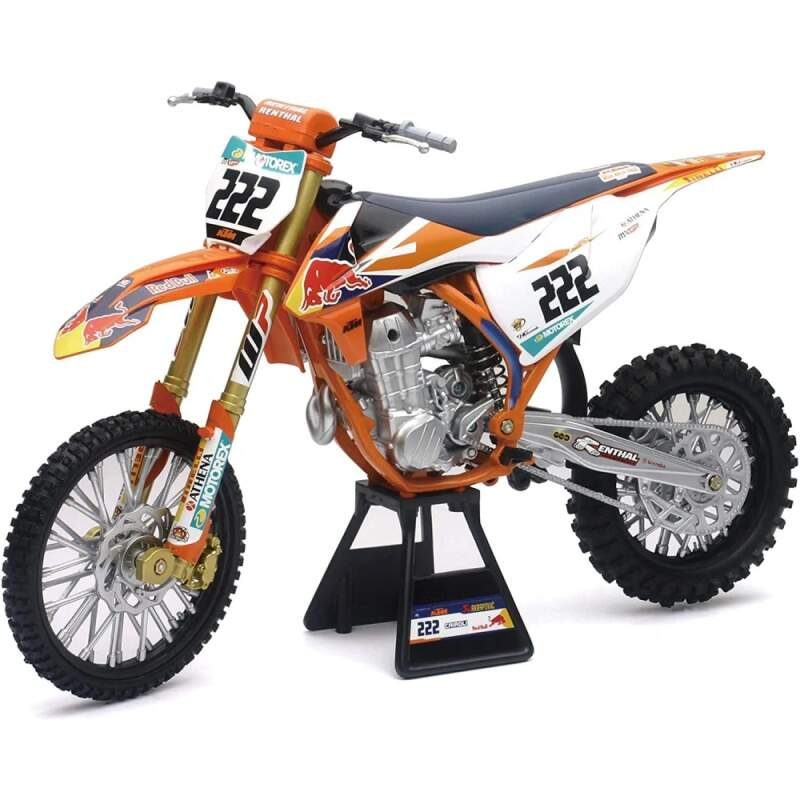 Model motocyklu KTM SX 450 S-F Antonio Cairoli Legend 1:6 - Modely aut a&nbsp;motorek