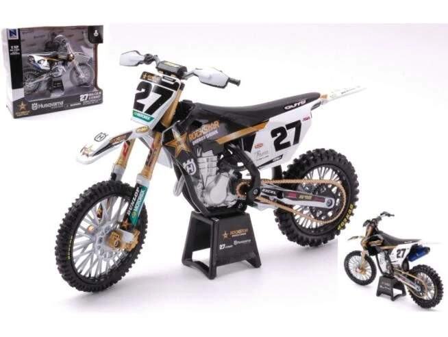 Modely aut a&nbsp;motorek model 1/12 Husquarna FC 450 M. Stewart - Modely aut a&nbsp;motorek