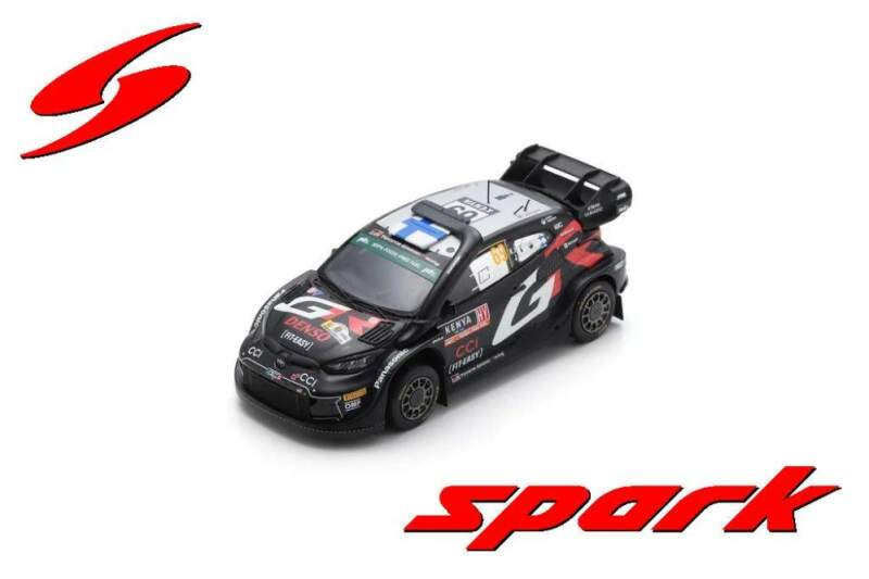 Model SPARK Toyota Yaris GR WRC Rally Safari 2024 K. Rovanpera 1:43 - Modely aut a&nbsp;motorek