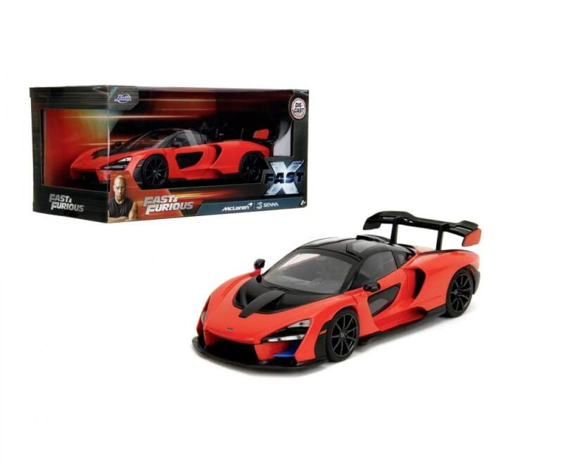 Model Rychle a&nbsp;Zběsile McLaren Senna 1:24 - Modely aut a&nbsp;motorek