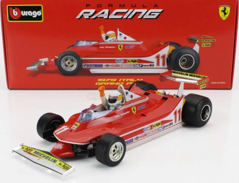 Modely aut a&nbsp;motorek model 1/18 Ferrari F1 312T4 1979 Monza GP J. Scheckter - Modely aut a&nbsp;motorek