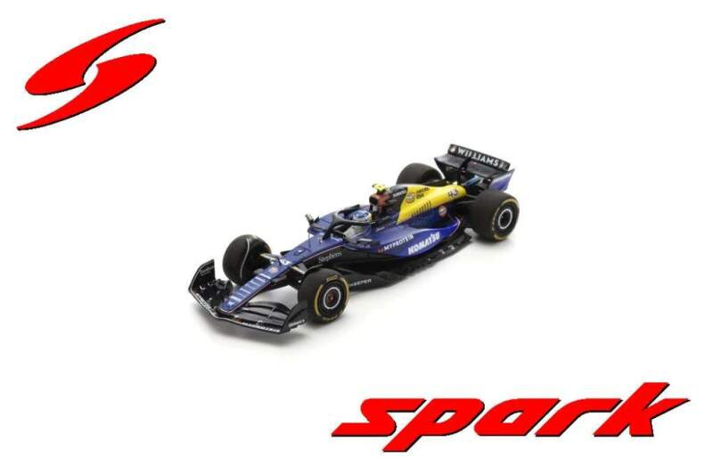 Modely aut a motorek model 1/43 Spark Williams F1 FW46 Franco Colapinto Mexico GP 2024