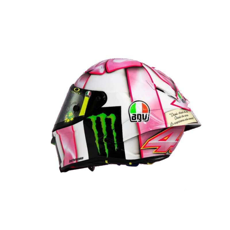 Modely aut a motorek model přilby 1:5 MotoGP Valentino Rossi Misano