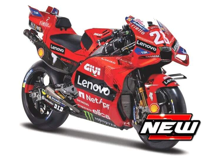 Model Ducati MotoGP GP24 - Enea Bastianini #1 1:18 - Modely aut a&nbsp;motorek