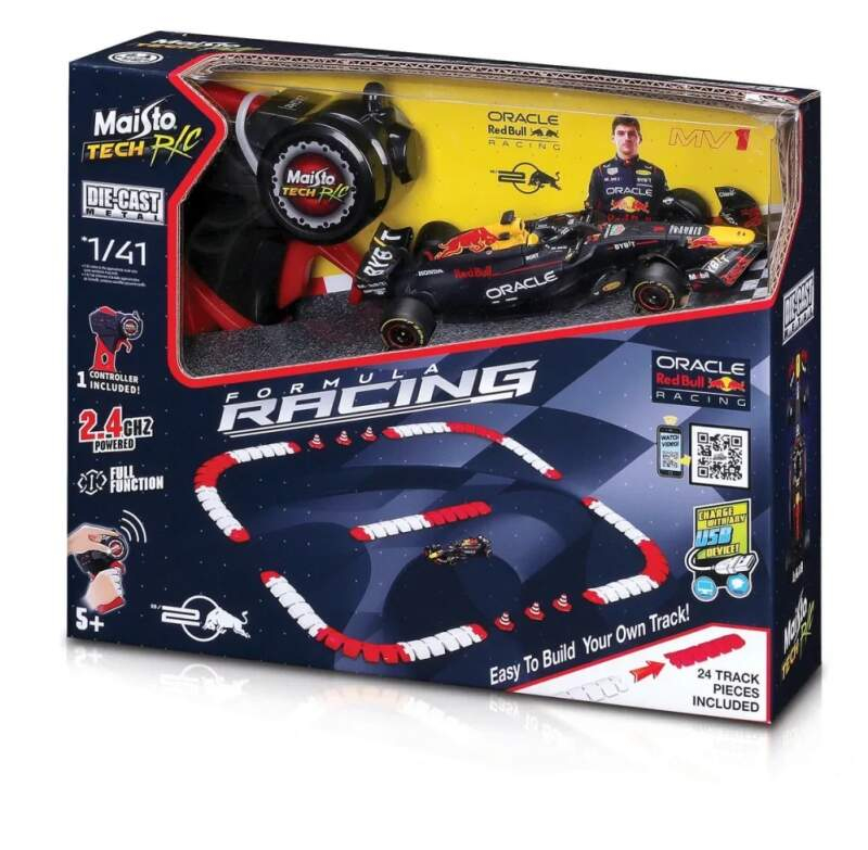 Model RC Maisto Red Bull 2024 RB20 Max Verstappen 1:41 - Modely aut a&nbsp;motorek