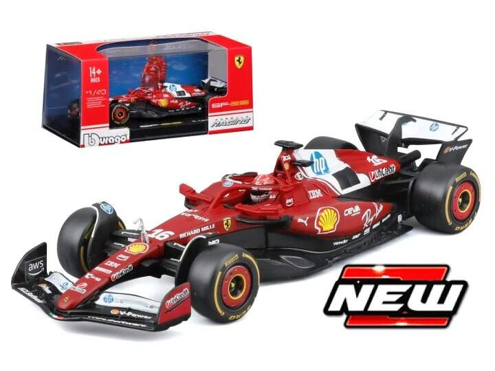 Modely aut a&nbsp;motorek model 1/43 Scuderia Ferrari SF-25 Charles Leclerc #16 2025 Signature - Modely aut a&nbsp;motorek