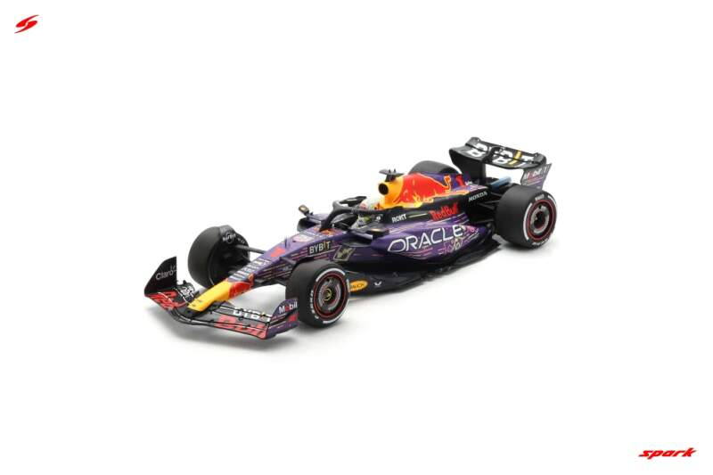 Modely aut a&nbsp;motorek model 1/12 Spark Oracle Red Bull Racing RB19 Max Verstappen Las Vegas GP 2023 - Modely aut a&nbsp;motorek