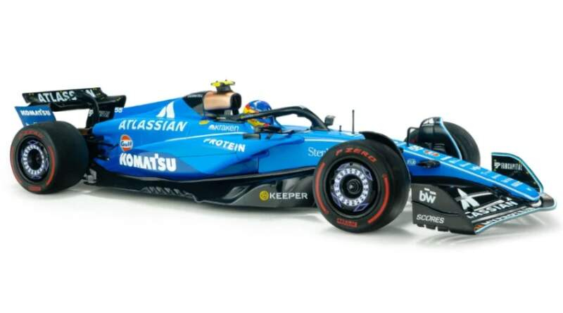 Modely aut a motorek model 1/18 Williams F1 FW47 Carlos Sainz - Australia 2025