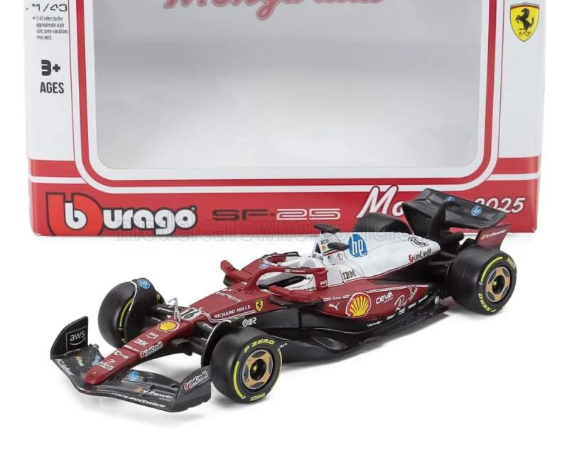 Modely aut a&nbsp;motorek model 1/43 Scuderia Ferrari SF-25 Charles Leclerc #16 Monza 2025 - Modely aut a&nbsp;motorek