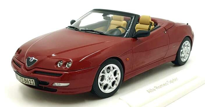 Modely aut a&nbsp;motorek model 1/18 Alfa Romeo Spider 1999 red - Modely aut a&nbsp;motorek