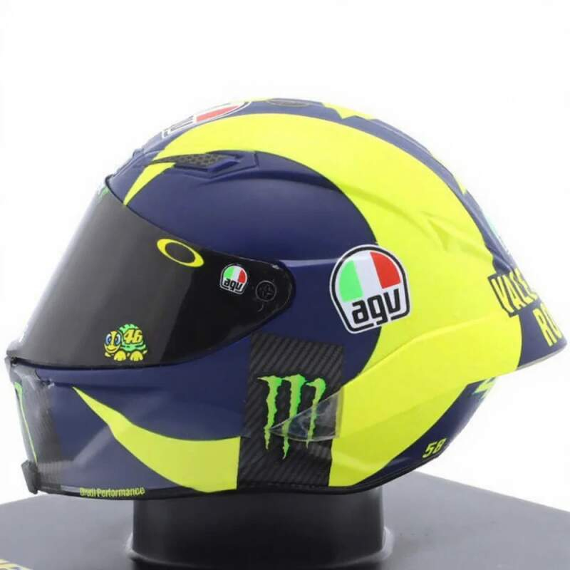 Modely aut a&nbsp;motorek model přilby 1:5 MotoGP Valentino Rossi season 2019 - Modely aut a&nbsp;motorek