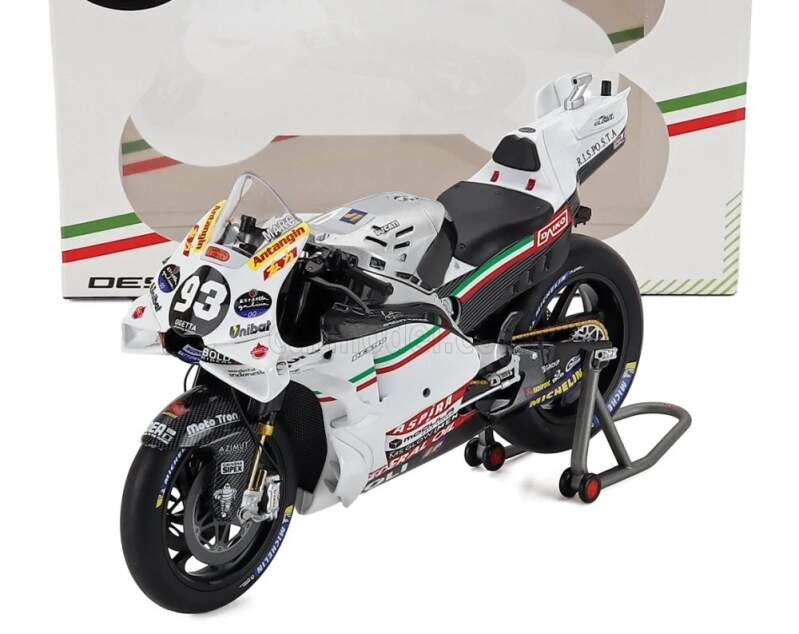 Modely aut a&nbsp;motorek model 1/12 Ducati GP23 Marc Marquez - edition San Marino GP - Modely aut a&nbsp;motorek