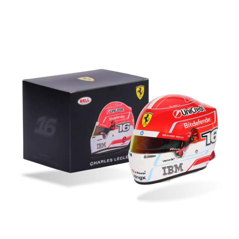 Modely aut a&nbsp;motorek model přilby 1/2 Charles Leclerc 2026 - Modely aut a&nbsp;motorek