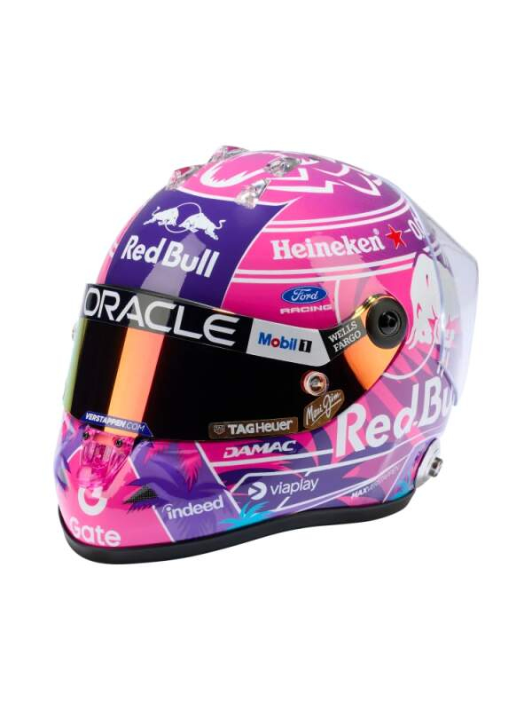 Modely aut a&nbsp;motorek model přilby 1/2 Max Verstappen 2026 Schuberth - Miami - Modely aut a&nbsp;motorek