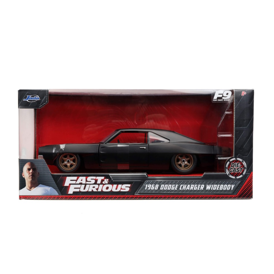 Model Rychle a&nbsp;Zběsile Dodge Charger Widebody 1968 1:24 - Modely aut a&nbsp;motorek