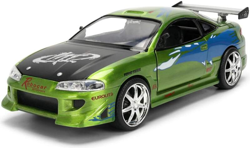 Model Rychle a&nbsp;zběsile Mitsubishi Eclipse - Anniversary edition 1:24 - Modely aut a&nbsp;motorek