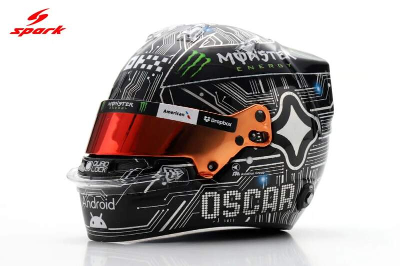 Model přilby SPARK Oscar Piastri USA GP F1 2025 1:5 - Modely aut a&nbsp;motorek