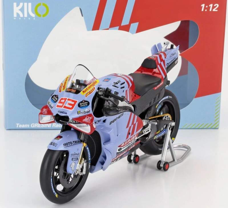 Modely aut a&nbsp;motorek model 1/12 MotoGP - Ducati GP23 Marc Marquez - Modely aut a&nbsp;motorek
