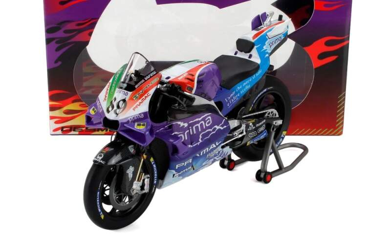 Modely aut a&nbsp;motorek model 1/12 MotoGP - Ducati GP23 Jorge Martin - edition Mugello - Modely aut a&nbsp;motorek