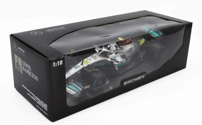 Model Minichamps Mercedes AMG F1 W13 Lewis Hamilton 1:18 Monaco GP 2022