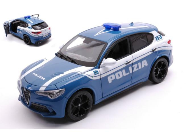 Model Alfa Romeo Stelvio Polizia 1:24 - Modely aut a&nbsp;motorek