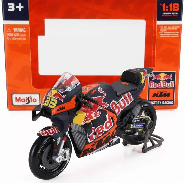 Model KTM MotoGP RC16 - Brad Binder #33 1:18 - Modely aut a&nbsp;motorek