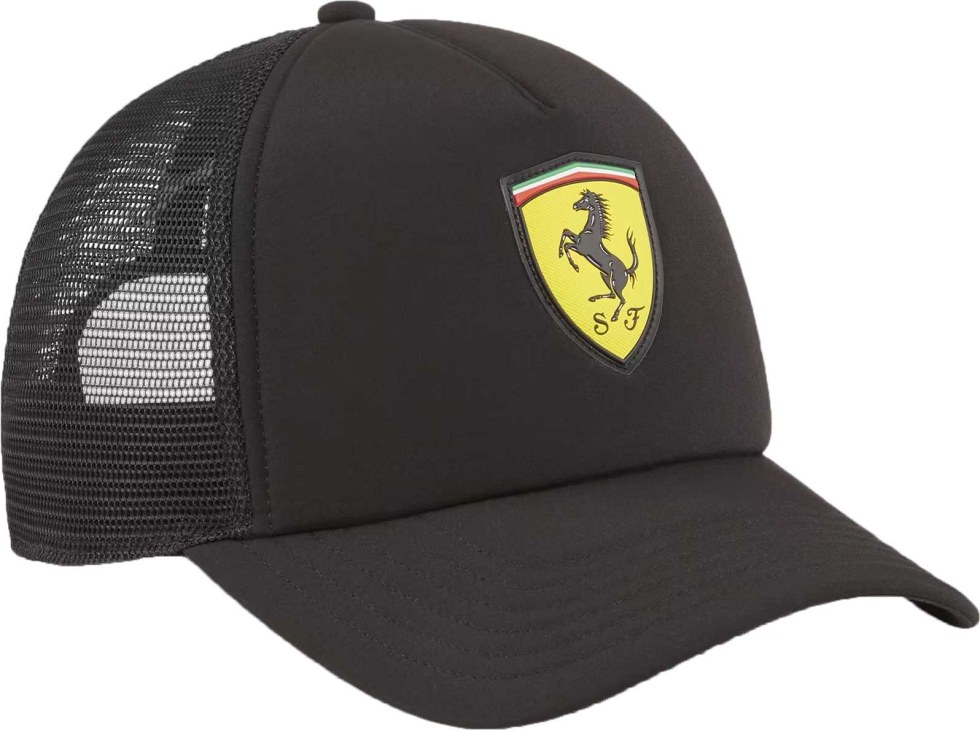 Scuderia Ferrari Ferrari race trucker black kšiltovka - Muži kšiltovky a čepice