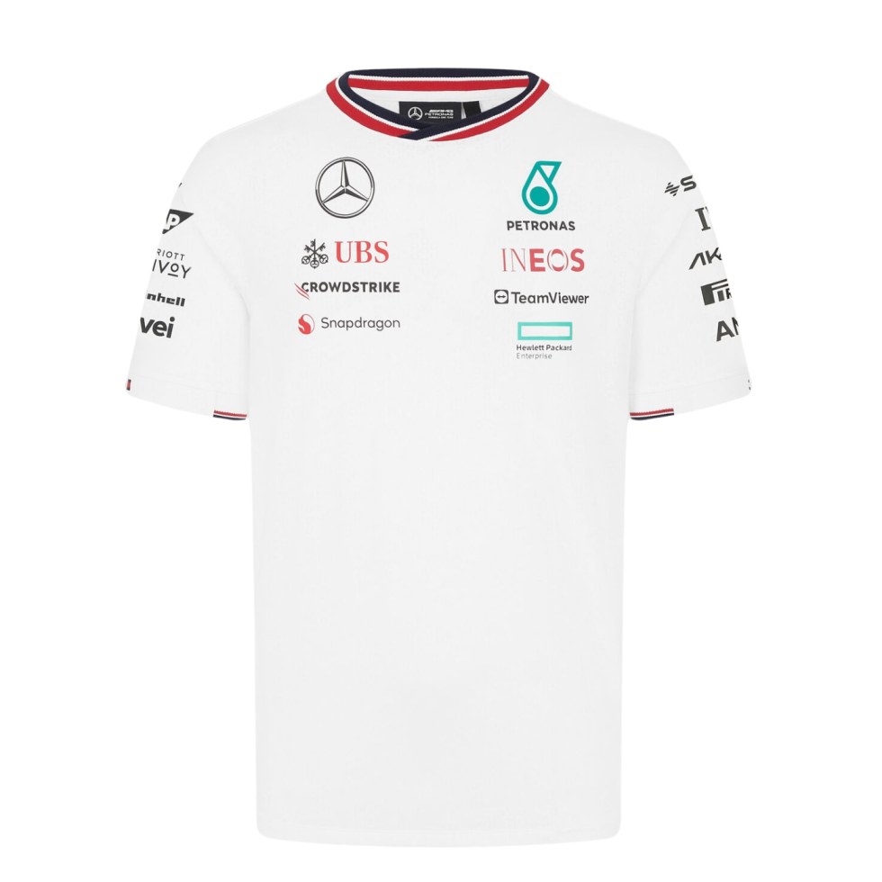 Mercedes AMG Petronas F1 Driver pánské týmové tričko