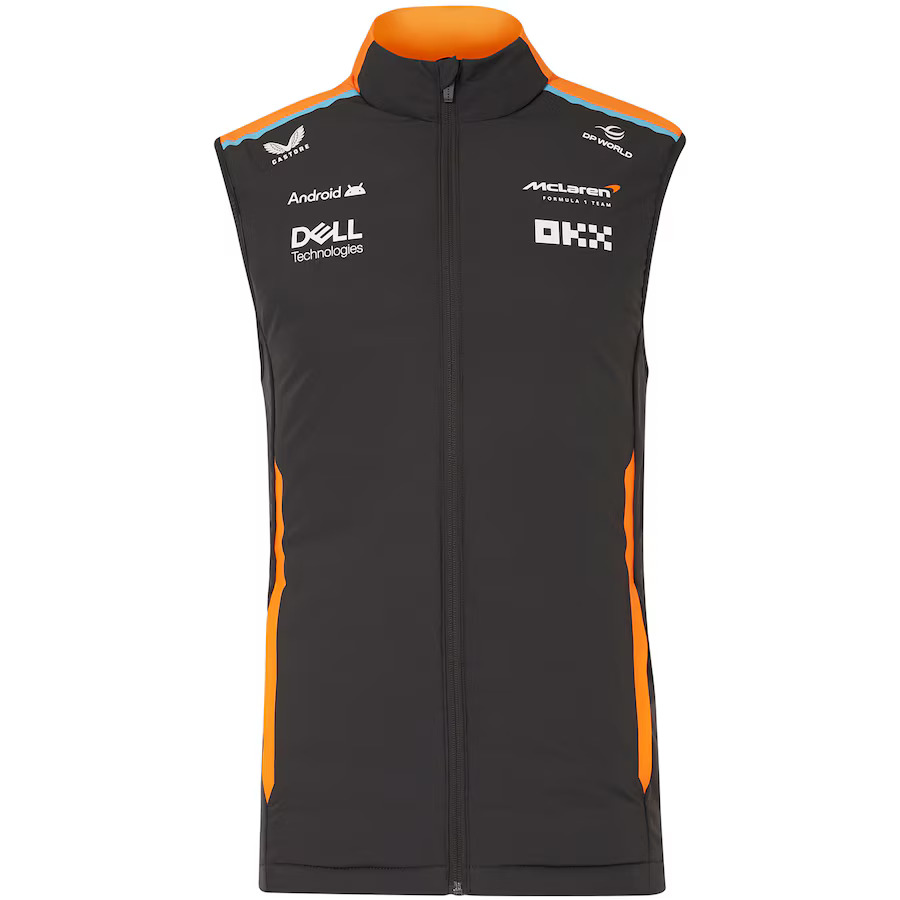 McLaren F1 2024 týmová hybridní unisex vesta - Muži vesty