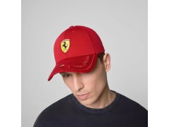 Ferrari F1 2025 kšiltovka s italskou vlajkou červená 5