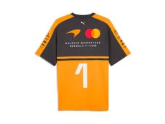 McLaren F1 2026 týmové tričko Lando Norris #1 - oranžové 2