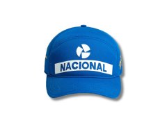 Ayrton Senna kšiltovka Nacional replika modrá