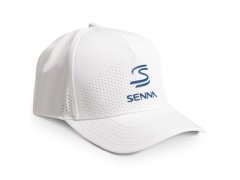Ayrton Senna BB kšiltovka s vnitřním savým páskem bílá 2