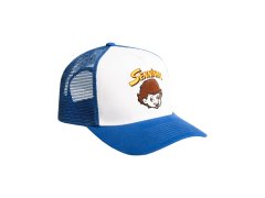 Ayrton Senna kšiltovka Senninha Trucker modrá 2