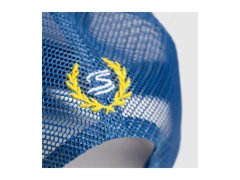 Ayrton Senna kšiltovka Senninha Trucker modrá 3