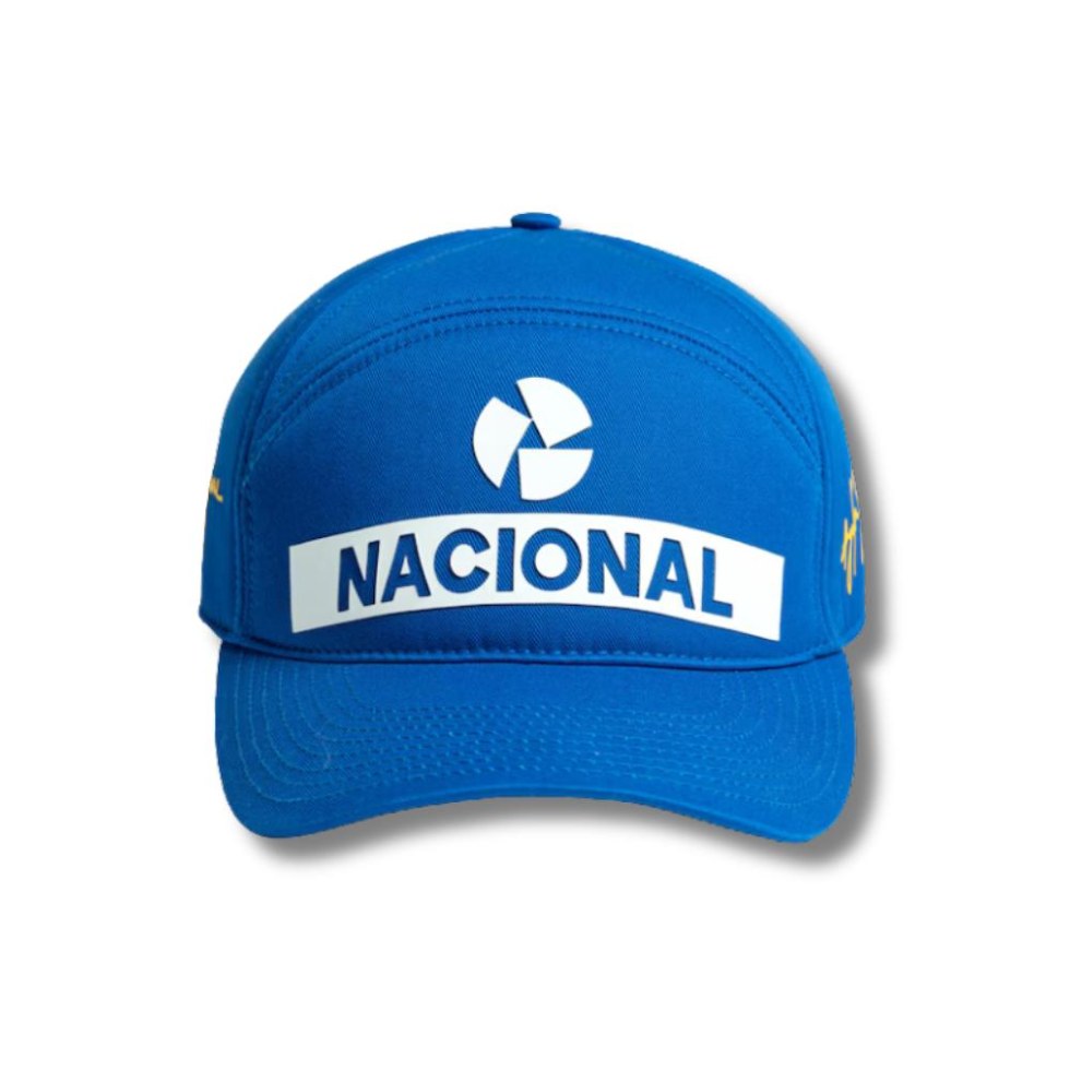 Ayrton Senna kšiltovka Nacional replika modrá Ayrton Senna kšiltovka Nacional replika modrá - Ayrton Senna kšiltovky a čepice