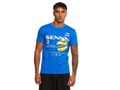 Ayrton Senna pánské tričko Graphic 12 modré 4