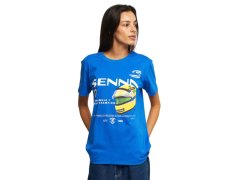 Ayrton Senna pánské tričko Graphic 12 modré 5