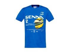 Ayrton Senna pánské tričko Graphic 12 modré
