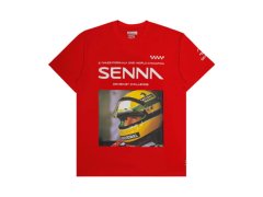Ayrton Senna Race pánské tričko červené
