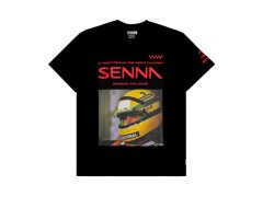 Ayrton Senna Race pánské tričko černé