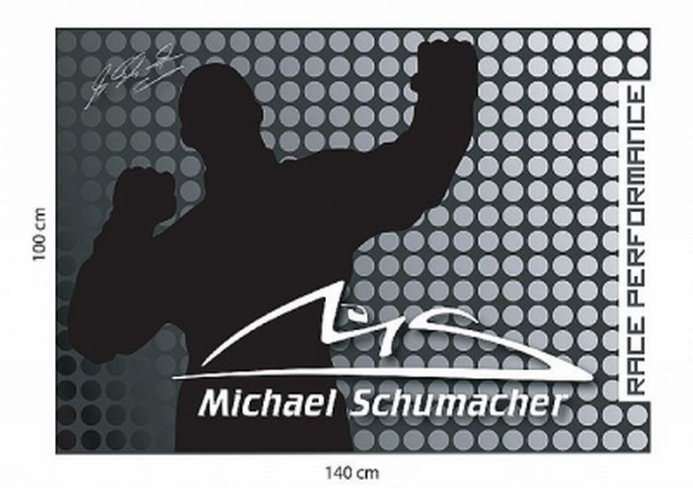 Michael Schumacher vlajka - Michael Schumacher vlajky