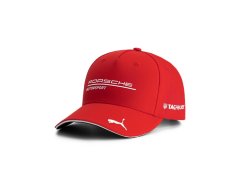 Porsche Motorsport čepice baseballová kšiltovka official Teamline Replica red 2025
